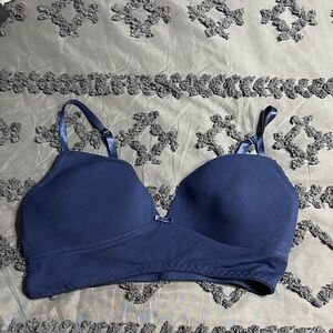 Elegant Navy Blue Women's Bra